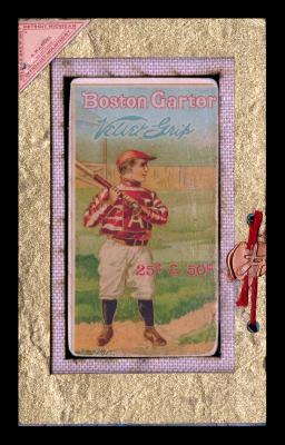 Picture, Helmar Brewing, T206-Helmar Card # 365, Rabbit MARANVILLE, Swing follow through close up, Boston Braves